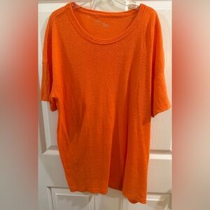 Aerie Vibrant Orange Short Sleeve Tee